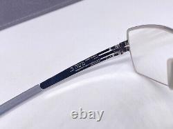 Ic Berlin Eyeglasses Frames men woman Silver Rectangular Chrome Moshe C