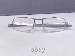 Ic Berlin Eyeglasses Frames men woman Silver Rectangular Chrome Moshe C