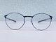 Ic! Berlin Eyeglasses Frames Woman Round Blue Silver Panto Etesians Harbour