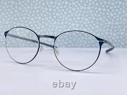 Ic! Berlin Eyeglasses Frames woman Round Blue Silver Panto Etesians Harbour