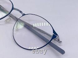 Ic! Berlin Eyeglasses Frames woman Round Blue Silver Panto Etesians Harbour