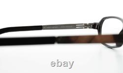 Ic! Berlin Glasses Frame Model Bertholde Patented Square Black Silver c2006