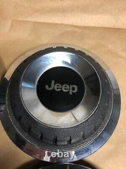 JEEP Cherokee Wagoneer Comanche Wheel Center Cap Hubcap Set Of 4 OEM