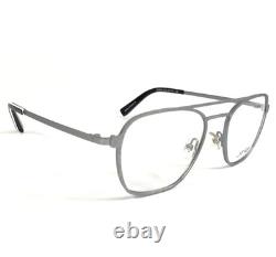 JF Rey Eyeglasses Frames JF2692 1313 Shiny Silver Aviator Full Rim 51-19-135