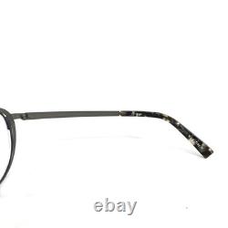 JF Rey Eyeglasses Frames JF2769 2205 Blue Gun Gunmetal Semi Rimmed 47-22-147
