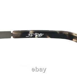 JF Rey Eyeglasses Frames JF2769 2205 Blue Gun Gunmetal Semi Rimmed 47-22-147