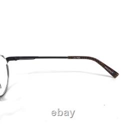 JF Rey Eyeglasses Frames JF2800 1515 Brushed Silver Aviator Full Rim 46-24-142