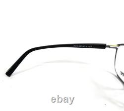 JF Rey Eyeglasses Frames JF2816 0550 Ruthenium Gray Yellow Rectangle 53-19-145