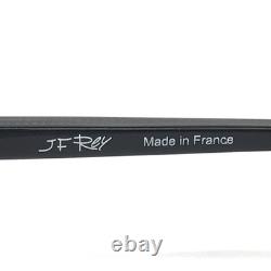 JF Rey Eyeglasses Frames JF2816 0550 Ruthenium Gray Yellow Rectangle 53-19-145