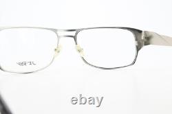 JF Rey Glasses JF2319 1111 58-18 136 Silver Chrome Metal Look Rectangle Square