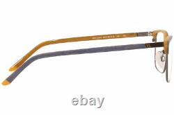Jaguar 33601 4615 Eyeglasses Men's Blue/Silver/Brown Full Rim Optical Frame 54mm