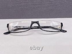 Jaguar Eyeglasses Frames Reading men Black Silver half Rim 33569 Np