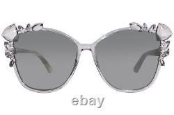 Jimmy Choo 25th Anniversary MYA/S 9RQT4 Sunglasses Women's Grey Transp. /Mirror