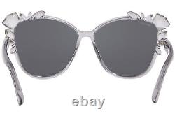 Jimmy Choo 25th Anniversary MYA/S 9RQT4 Sunglasses Women's Grey Transp. /Mirror