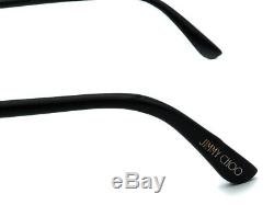 Jimmy Choo Eyeglasses 133 SBF Black/Silver Full Rim Frame Italy 5316 135