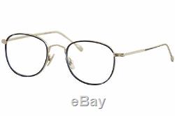 John Varvatos Eyeglasses V370 V/370 Blue/Silver Full Rim Optical Frame 52mm