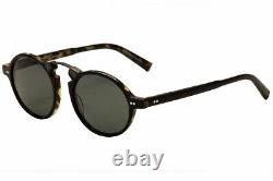 John Varvatos Men's V605 V/605 Black/Tortoise/Silver Polarized Sunglasses 50mm