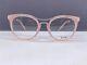 Joop Eyeglasses Frames Woman Pink Round Silver Panto Oval 82028 Full Rim