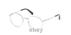 Just Cavalli JC0893 016 Silver Metal Round Optical Eyeglasses Frame 52-20-145 RX