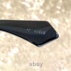 LOUIS VUITTON Sunglasses LV Logo Selby Black Silver Z1247E Italy with Case