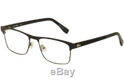 Lacoste Eyeglasses L2198 L/2198 001 Black/Silver Full Rim Optical Frame 55mm