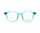 Lacoste Kids L3631 Crystal Aqua 444 Round Plastic Eyeglasses 46-17-135 Petite