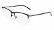 Lacoste L2268 001 Matte Black Metal Semi Rim Optical Eyeglasses Frame 54-20-140
