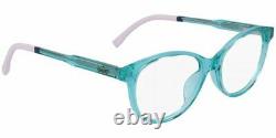 Lacoste L3636 467 Crystal Azure Plastic Optical Eyeglasses Frame 48-15-130 Kids