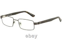 Lacoste Men's Eyeglasses L2238 L/2238 024 Dark Grey Full Rim Optical Frame 56mm