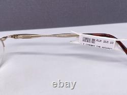 Lagerfeld Eyeglasses Frames Woman Round Oval Silver Gold Half Rim 4317 France