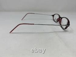 Lightec Eyeglasses Frames 3310C 50-16-135 Purple/Silver Full Rim KM38
