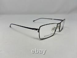 Lightec Eyeglasses Frames 7239L GB092 53-16-140 Blue/Silver Full Rim GY82