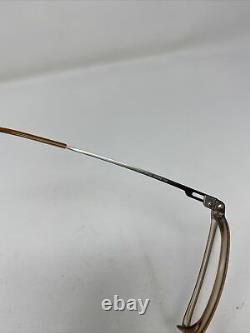 Lightec Eyeglasses Frames TECH 3310C 50-16-135 Brown/Silver Full Rim SU88