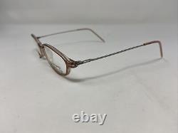 Lightec Eyeglasses Frames TECH 3310C 50-16-135 Silver/Beige Full Rim VG75