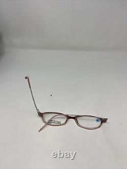 Lightec Eyeglasses Frames TECH 3310C 50-16-135 Silver/Beige Full Rim VG75