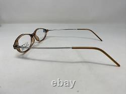 Lightec Eyeglasses Frames TECH 3330C 51-14-135 Brown/Silver Full Rim NP40