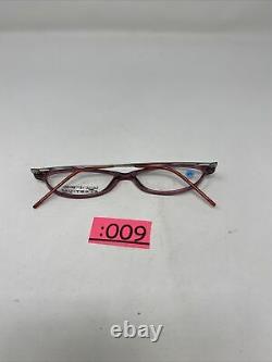 Lightec Eyeglasses Frames TECH 3330C 51-14-135 Purple/Silver Full Rim 009