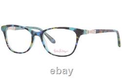 Lilly Pulitzer Willow TO Eyeglasses Women's Tropical Tortoise Full Rim 49mm