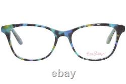 Lilly Pulitzer Willow TO Eyeglasses Women's Tropical Tortoise Full Rim 49mm