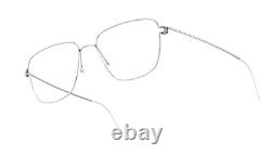 Lindberg AIR TITANIUM RIM GUSTAV TB P10 SILVER 53mm Eyeglass Frames