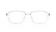 Lindberg Air Titanium Rim Nicholas Tb 10 Silver Matt 55mm Eyeglass Frames