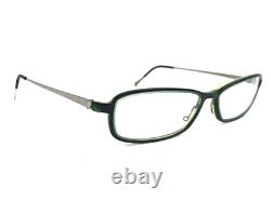 Lindberg Eyeglasses Frames 1025 Col. AC46 Green Silver Acetanium 56-15-160