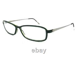 Lindberg Eyeglasses Frames 1025 Col. AC46 Green Silver Acetanium 56-15-160