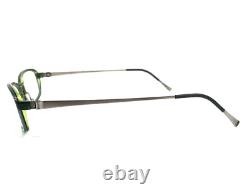 Lindberg Eyeglasses Frames 1025 Col. AC46 Green Silver Acetanium 56-15-160