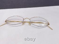 Lindberg Eyeglasses Frames woman Round Gold Silver Rectangular Air Rim Titanium