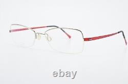 Lindberg Glasses Frame Mod. 3008 52-16 135 Col. U33 Half Rim Titanium Rectangle