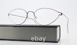 Lindberg Glasses Spectacles Air Titanium Rim Vintage Oval Magenta Satin Fine