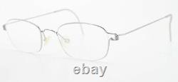 Lindberg Glasses Spectacles Aquila 45-19 Col St Air Titanium Rim Silver Satin