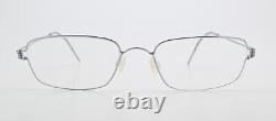 Lindberg Glasses Spectacles Jarl Col St Air Titanium Rim Silver Satin Rectangle