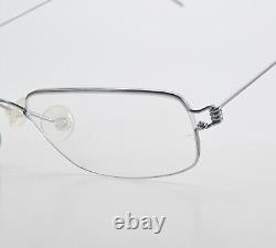 Lindberg Glasses Spectacles Jarl Col St Air Titanium Rim Silver Satin Rectangle